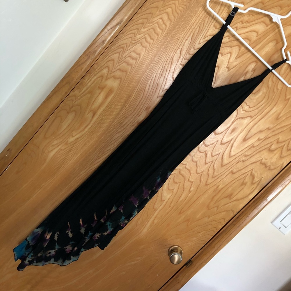 Black Tie Dye Dress